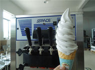 Full Stainless Steel Commercial Ice Cream Making Machine 2+1 Mixed Flavors